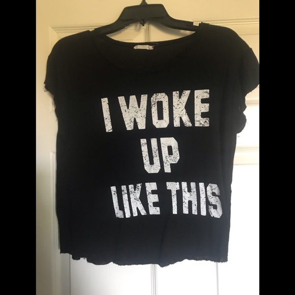 Yup I Woke UP LIKE THIS cute T-Shirt - Picture 1 of 4